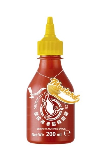 Salsa al peperoncino Sriracha con senape - Flying Goose 200ml.